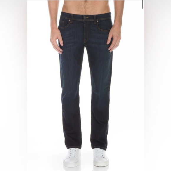 Fidelity Denim Jimmy Slim Fit Denim Jeans in Clampdown Dark wash Size 32x30 - Picture 1 of 14